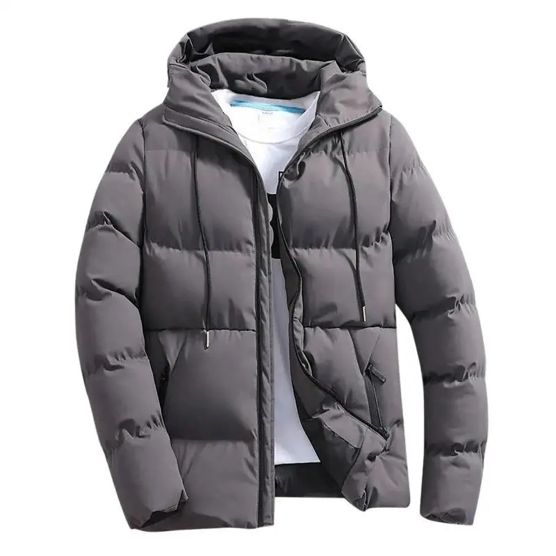 Men's Winter Coat Men's Casual Jacket Warm hooded thick down jacket Men's Winter Coat Outdoor wear men's 4