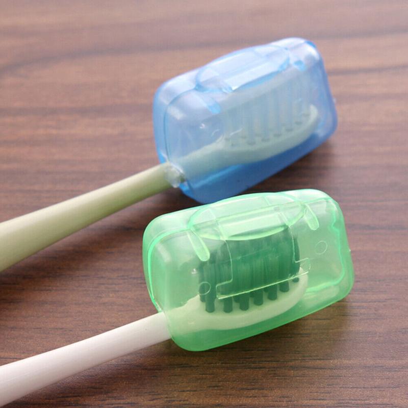 5 x Toothbrush Head Cover Protector Portable Travel Camping Brush Cap Set UK 8