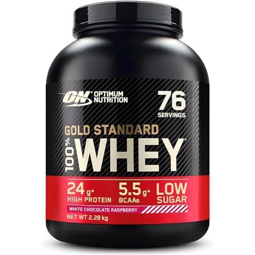 Optimum Nutrition Gold Standard 100% Whey Protein, Muscle Building Powder With Naturally Occurring Glutamine and BCAA Amino Acids, Chocolate Peanut Butter Flavour, 71 Servings, 2.27 kg 3