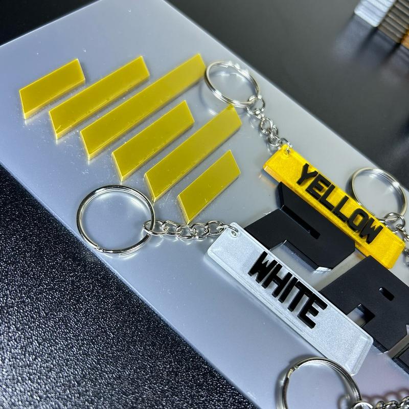 Personalised 4D Number Plate Keyring Custom | Gift | Birthday | Car Accessories 6
