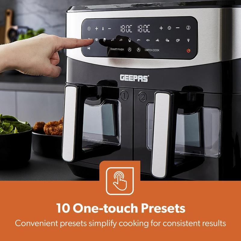 9L Digital Instant VORTEX Dual Basket Air Fryer airfryer 7