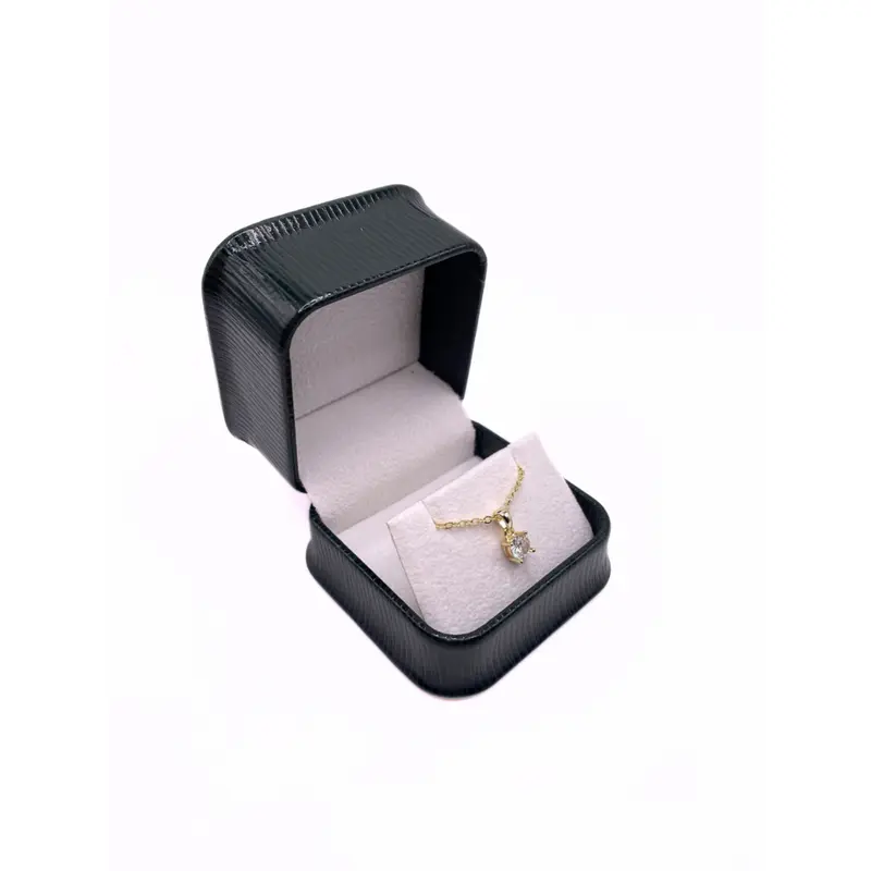 Dubai Gems yellow gold finish Round Cut Created Diamond Pendant Necklace Daily Birthday Wedding Anniversary Christmas 4