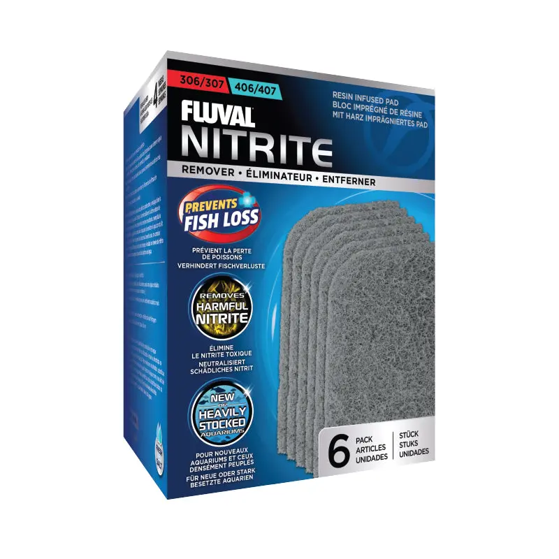 Fluval Resin Infused Filter Media Pads Nitrite Remover 2