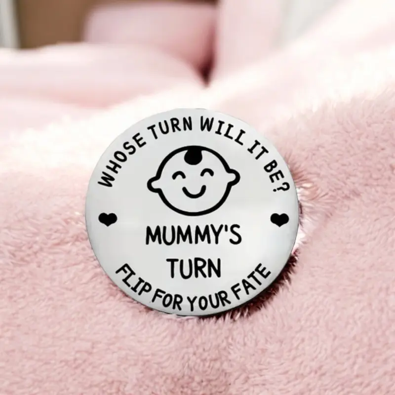 Double Sided New Parent Decision Coin Gift 5