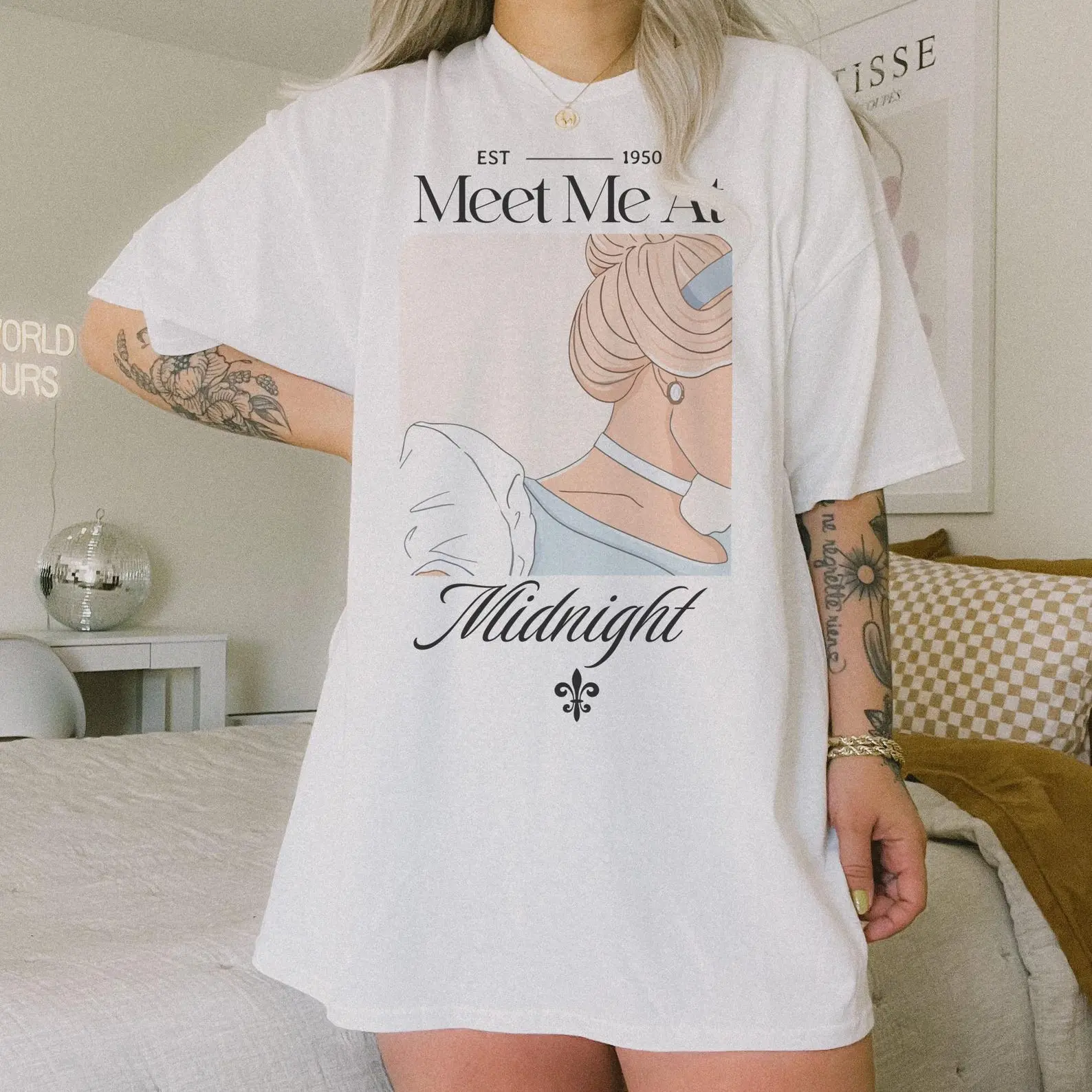 Meet me at Midnight Shirt - Vintage Cinde_rella Inspired Shirt