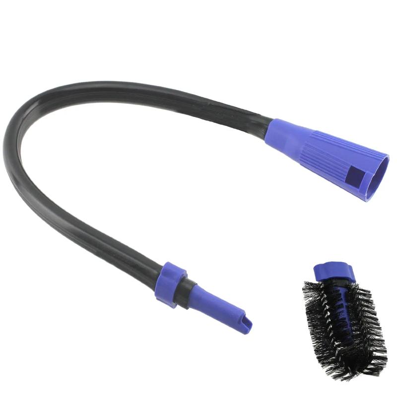 Flexy Soft Long Radiator Crevice Tool & Detachable Brush Vacuum Attachment 0