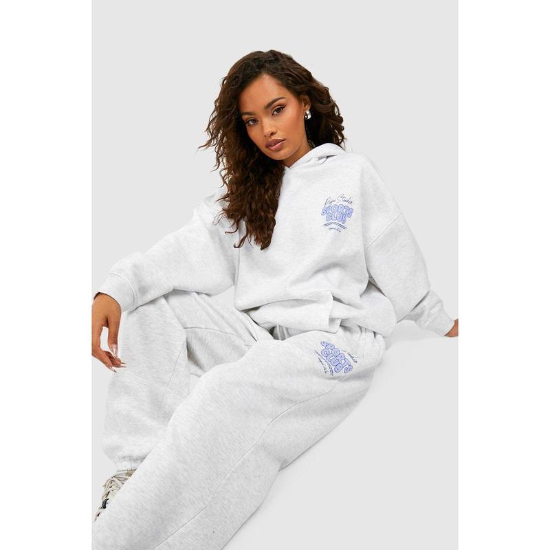 DSGN Studio Sports Bubble Slogan Oversized Jogger 2