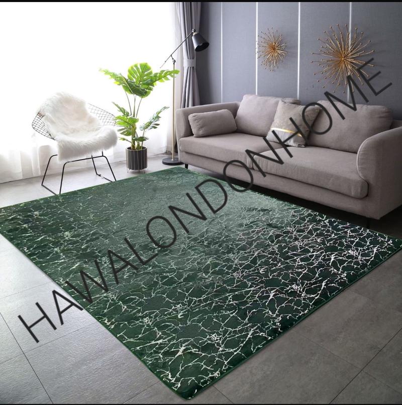 Product Introduction of LUXURY NON SLIP MACHINE WASHABLE MARBLE EFFECT RUGS 90X190CM 160X230CM 190X270CM 6