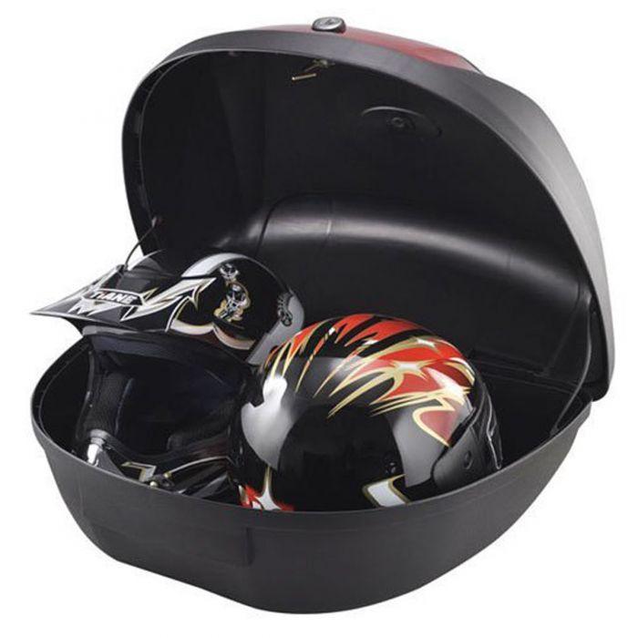 Tekbox Universal Motorcycle Helmet Top Box Luggage Storage For Motorbike Moped Back Rear Case (52L) 3