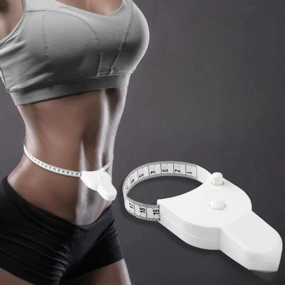 Retractable Body Tape Measure, Automatic Portable Body Measuring Tape, Household Measuring Tools for Waist, Hip, Arm