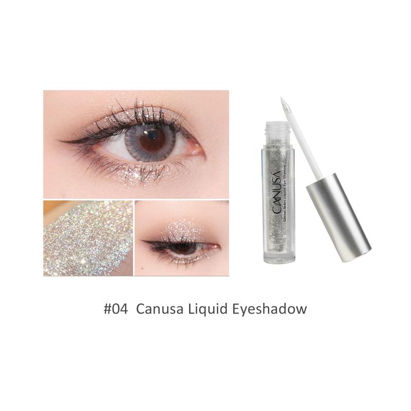 Product Introduction of Canusa Liquid Glitter Eyeshadow -  Quick-Drying for Every Face 2g/0.07 FI0z-Makeup Palette -Blend, Cosmetic 11
