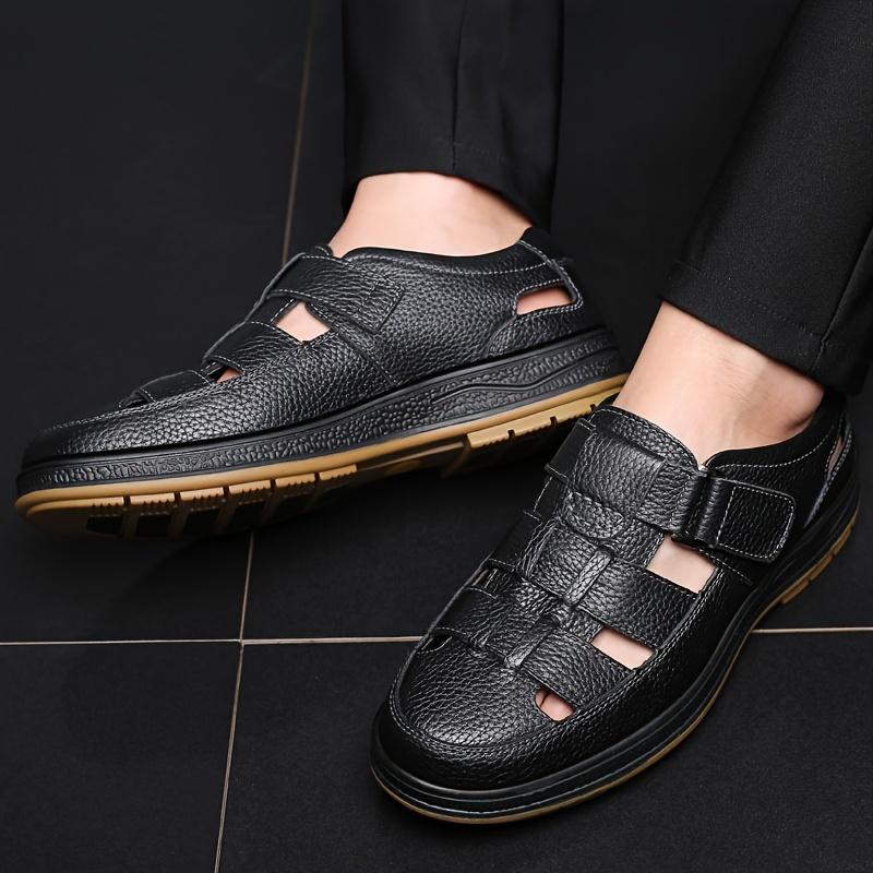 Product Introduction of [Premium Leisure Footwear] Breathable Men's Premium Leisure Footwear - Non-Slip Comfortable Sole for Driving, Walking, Business & Daily Use - Elegant Brown 7