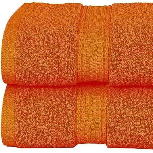 2 Pack Hand Towels 100% Cotton Quick Hand Dry Towels Soft Absorbent Quick Dry Reusable Quest Towels Size 50 x 80 cm Unisex  bathtowel quick-dry plain 4