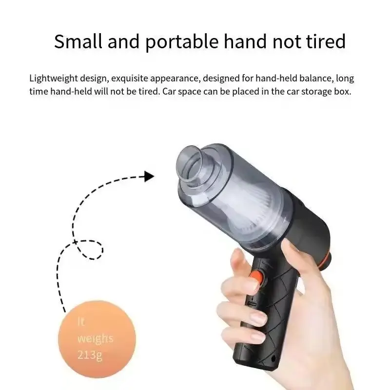 Portable Vacuum Cleaner. 2 in 1 Air Blower and Vacuum Household Cleaner. Car Vacuum. 20000mAh Wireless Vacuum Cleaner. Usb Rechargeable Device Mobile mop vacuum 5