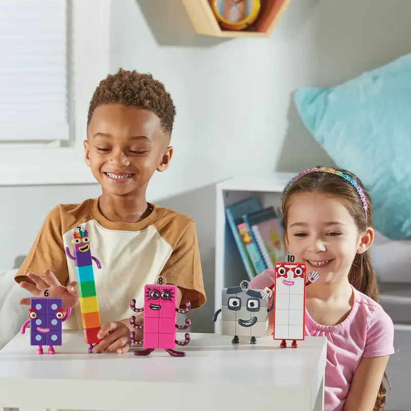 Learning Resources Numberblocks Friends Six to Ten, Play Figures, Official Collectible Figures for Kids Aged 3 and Up 6
