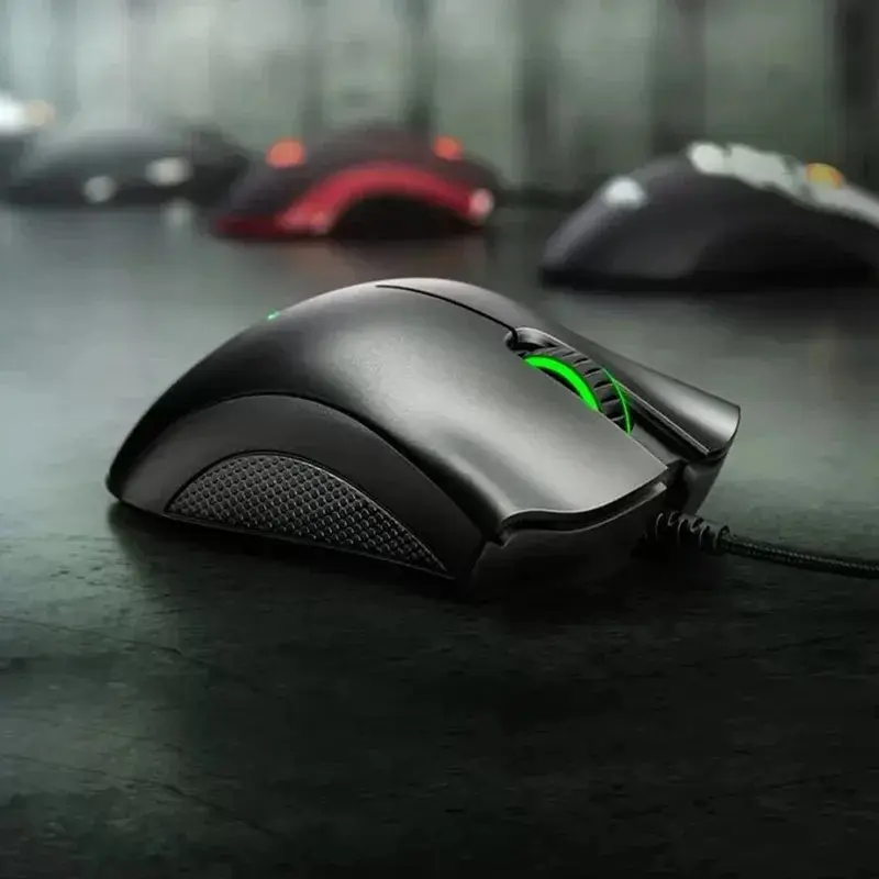 Razer DeathAdder Essential Wired Gaming Mouse / Wired Mice 6400DPI 5 Independently Buttons For Laptop PC Gamer 2