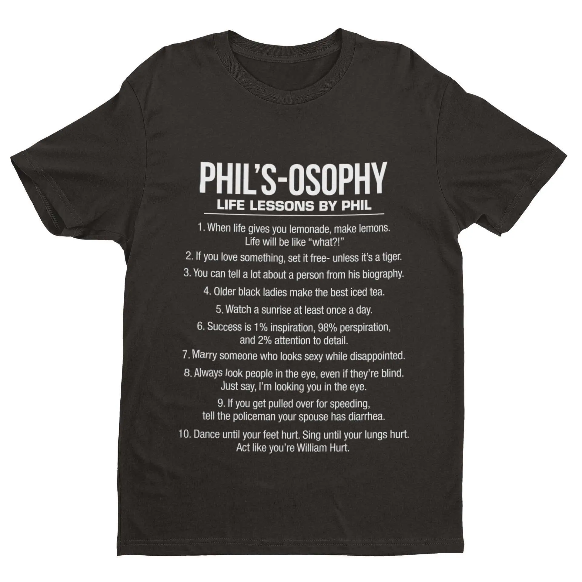 Phil's-Osophy T Shirt Funny Dunphy Phil Quotes Family Modern Gift Idea Best