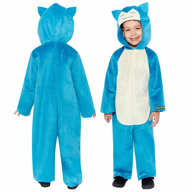 Officially Licensed Pokémon Snorax Jumpsuit Costume for Kids 1
