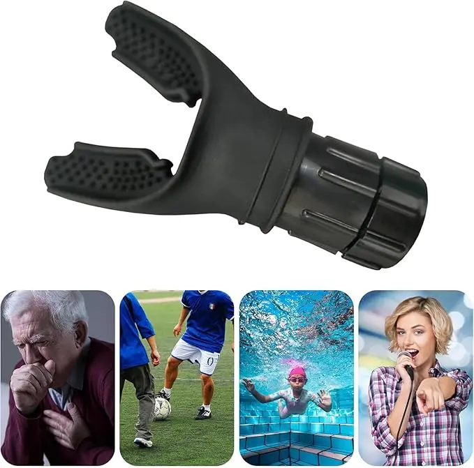 Adjustable Breathing Trainer Device, Portable Lung Capacity Trainer, Breathing Muscle Training Device, Home Gym Workout, Gym Accessories, Gadgets, Gift For Men 2
