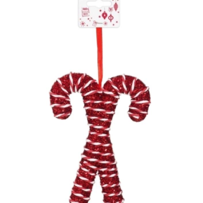 CROSS CANDY CANE 18CM 2