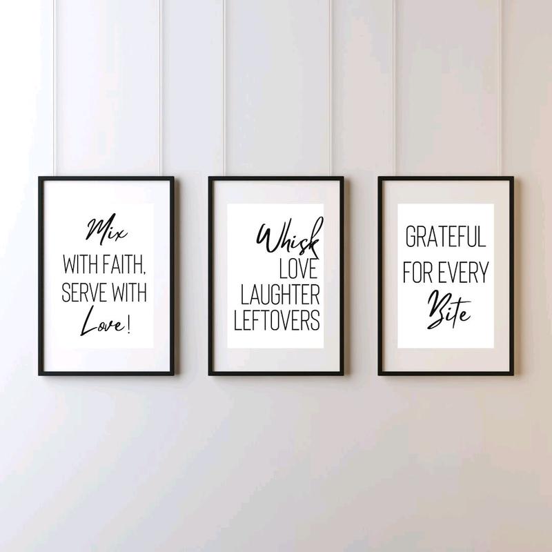 Kitchen Home Prints - Wall Arts Poster Decoration NO FRAMES INCLUDED Room Photo 2