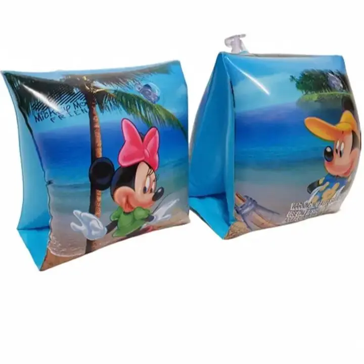 Mickey & Minnie Mouse Inflatable Arm Bands Armbands 3-6 years Swimming Pool Swim Aid Kids Float