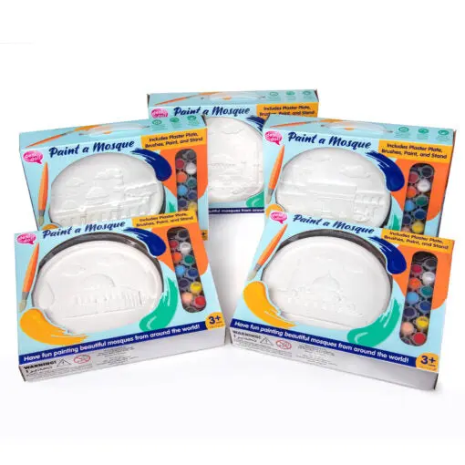 Paint a Mosque Plaster Painting Kit - 5 Designs Available