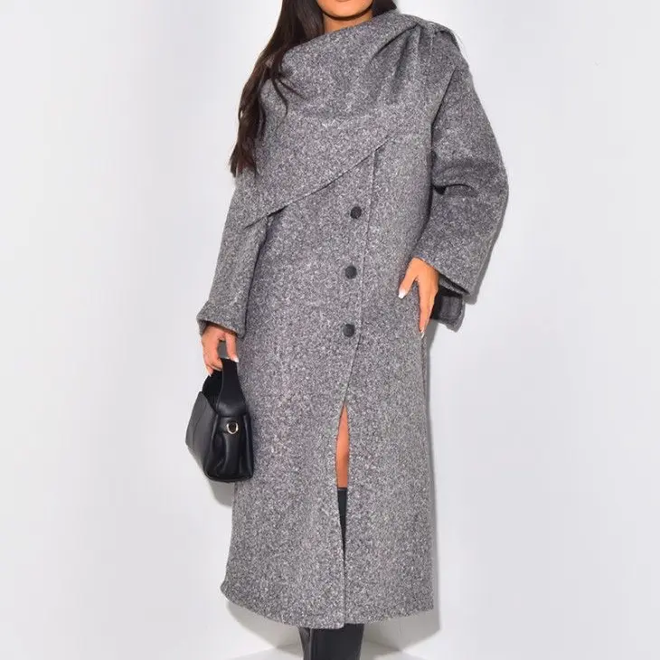 Women's Long Coat - Perfect for Winter - Jackets, Womenswear