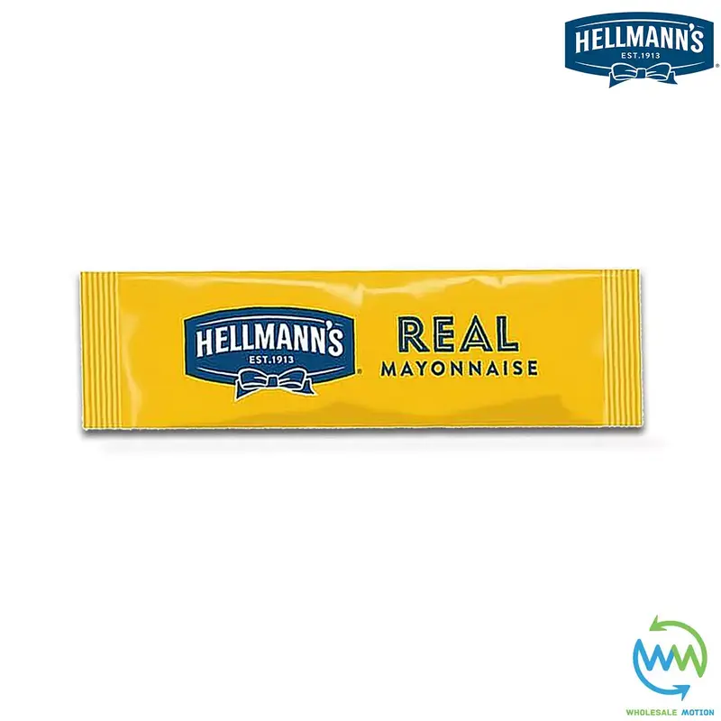 Hellmann's Real MAYONNAISE Sachets 9.2g 10ml SAUCE Individual Portion Mayo UK 3