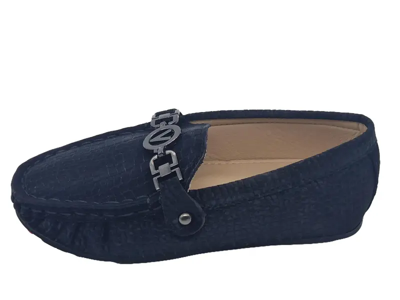 BOYS  TODDLERS BLACK LOAFERS FLAT DRESS PART WEDDING SHOE 1