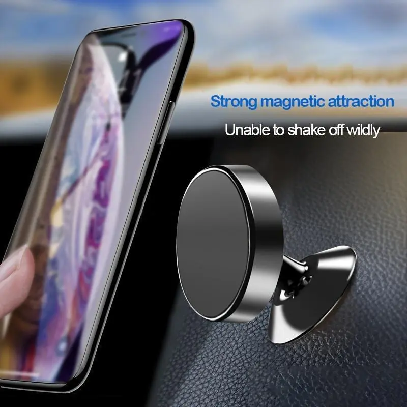 2025UKshop Best seller-Upgrade Your Car With This Magnetic Phone Holder Stand - Perfect For IPhone 13, 12 & Samsung Redmi Xiaomi! Accessories Smartphone Cellphone Mount