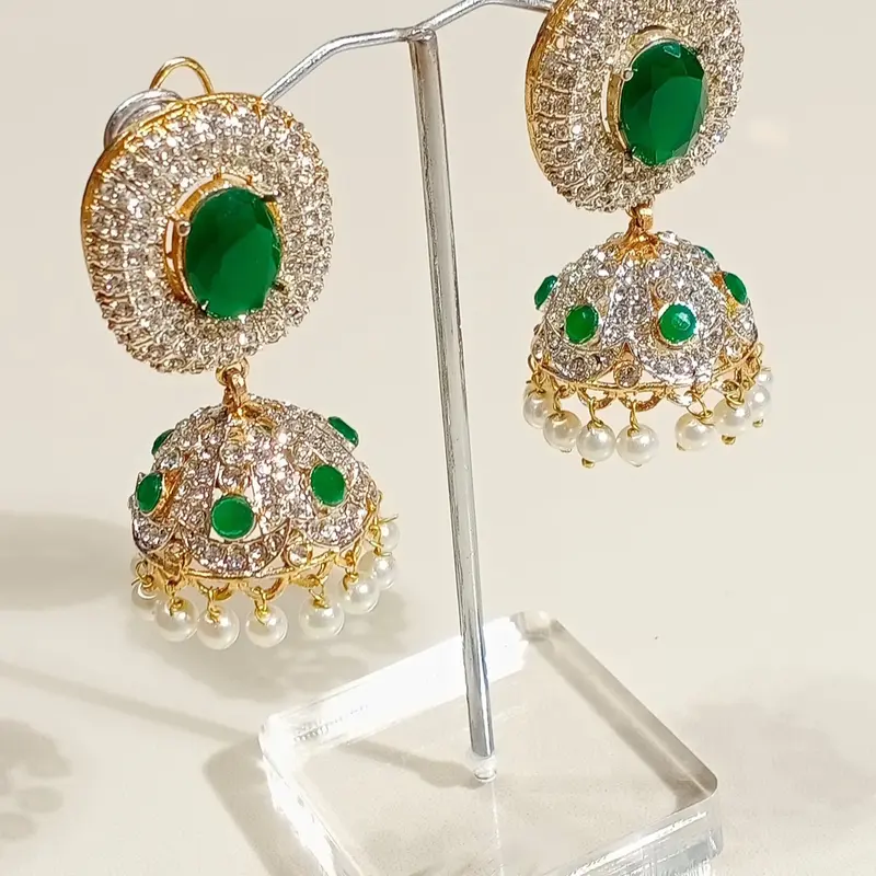 Light weight small jhumke available in 9 colours 7