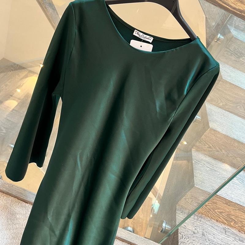 Maxi dress with tie back strings (6/12) 2