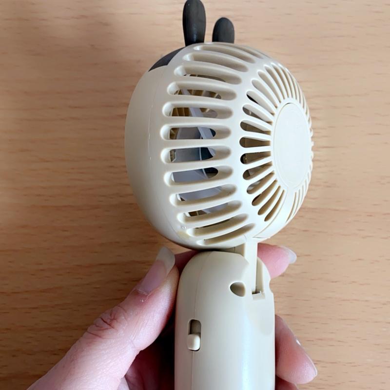 Handheld mini vertical fans small convenient strong wind fan with charger gift unisex summer fun 4