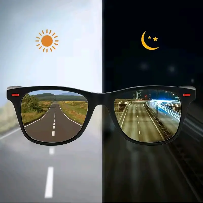 Night Vision Glasses PC Frame Polarized Sunglasses Men Outdoor Sport Sun Glasses Day Night Vision Driver Night Glasses Goggles + mens glassss + women glasses + unisex goggles