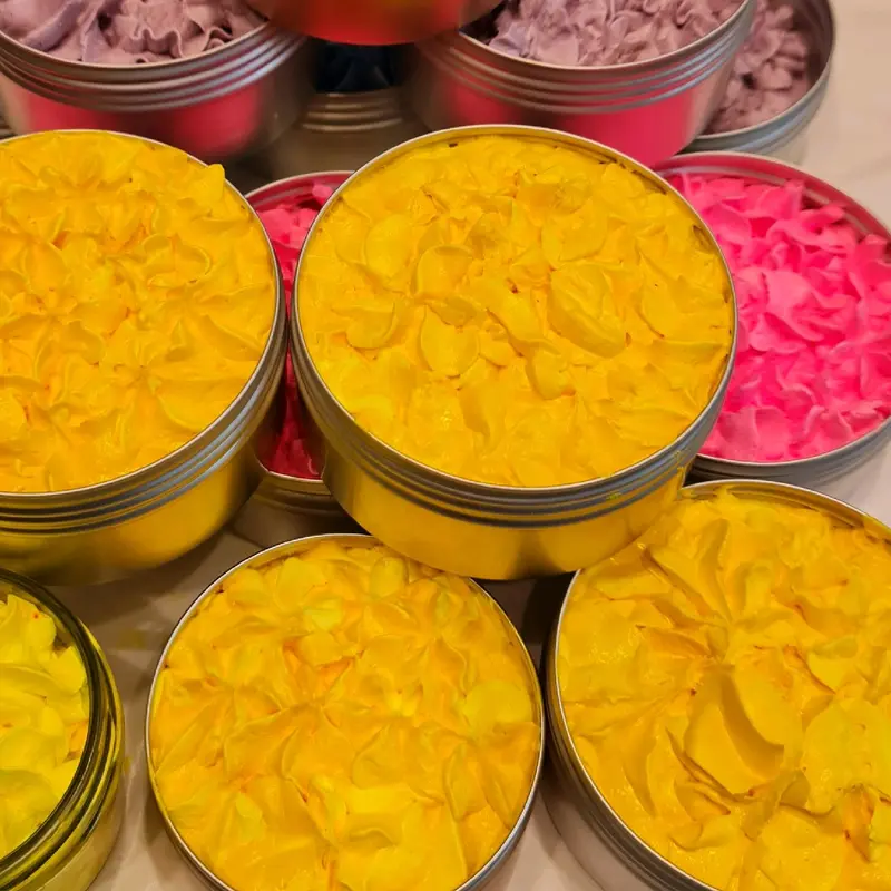 Bubbles with Scent Whipped Soap with Apricot Kernel Oil and Lady Millionaire's Fragrance - Gentle Moisturizing Body Wash for Cleansing Body Care Color 5