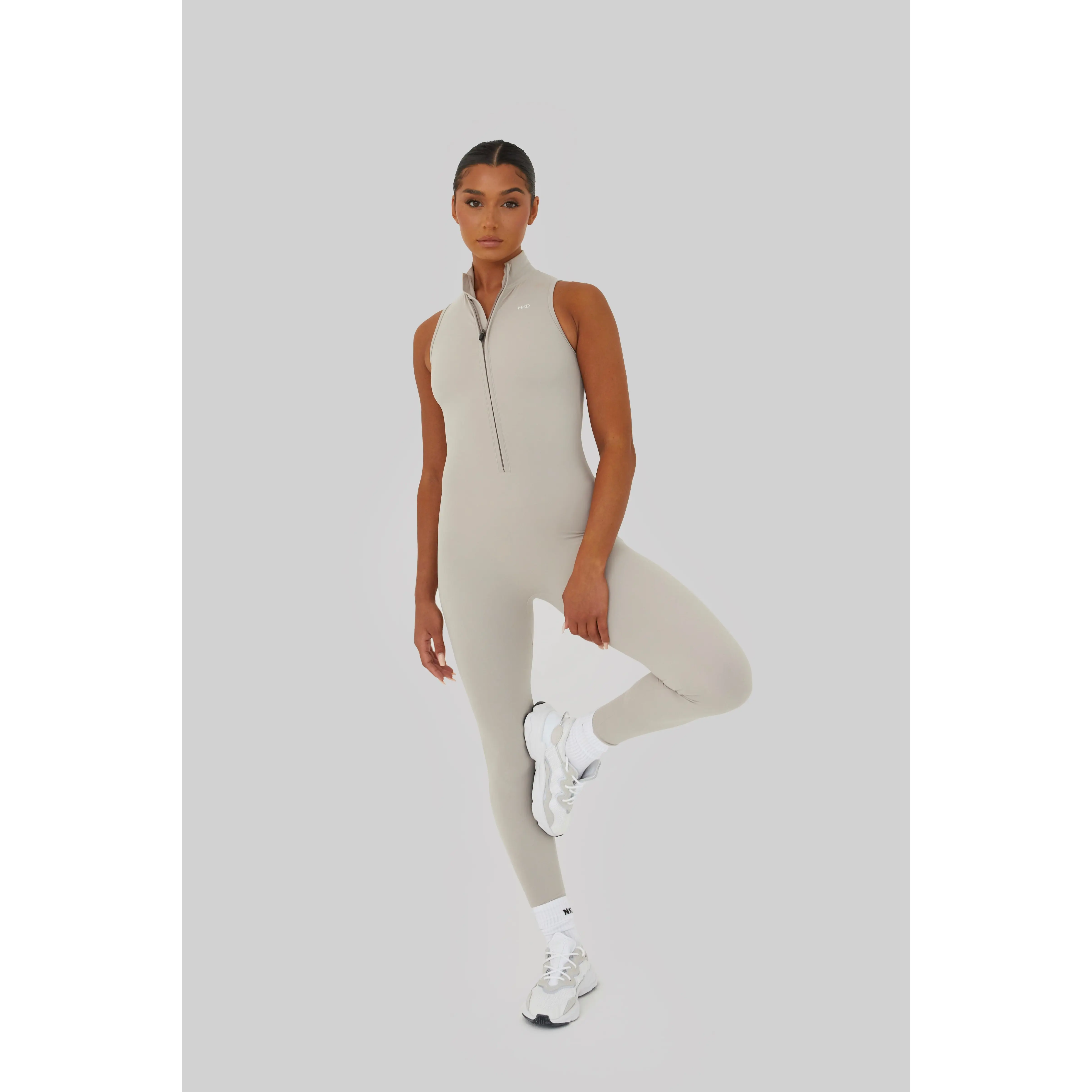Shaped Bodysuit - Taupe
