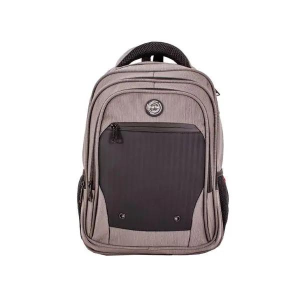 Lighteight Easyjet Pinstripe Bagpack Made With Polyester - Multi-compartment Office Backpack with Adjustable Straps and Bottle Pocket 4