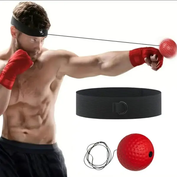 Boxing Reflex Ball for Adults and Children, Improve Reaction Speed and Hand Eye Coordination Training Boxing Equipment for Home, Gifts Boxing Gear, Christmas Gift