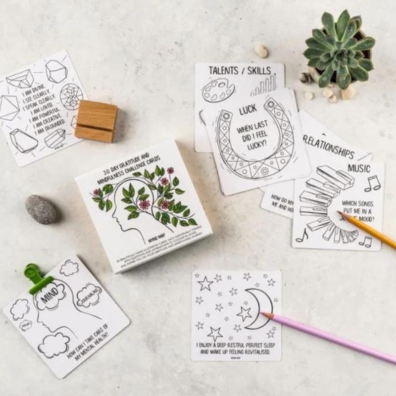 Gratitude and Mindfulness Challenge Cards - 30 Days 4