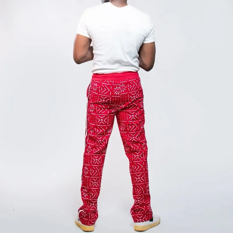 Unisex Ankara Cargo Pants - Summer Fall Wiinter Casual Pallazo - Comfortable Cotton Fabric - Piece, Striped, Breathable, Fit, Stripe 3
