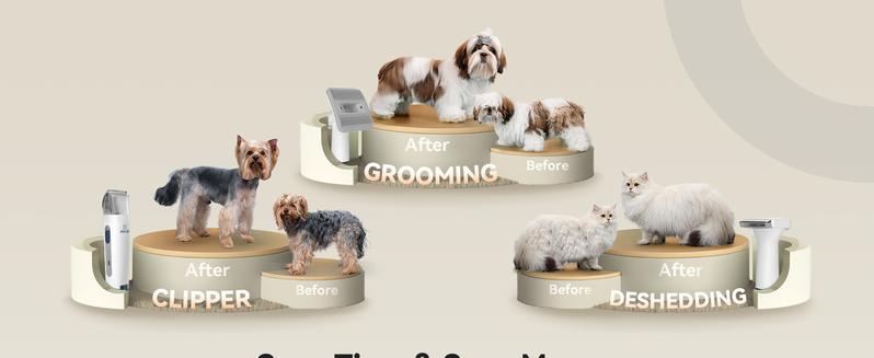 Product Introduction of Dog Grooming Kit with Vacuum,Dog ClippersVacuum,12000Pa Powerful Suction 99% Pet Hair,Pet Grooming Vauum Kit with 7 Proven Tools for Shedding. Purchasing This Product Will Come with A Complimentary Exquisite Gift. 11