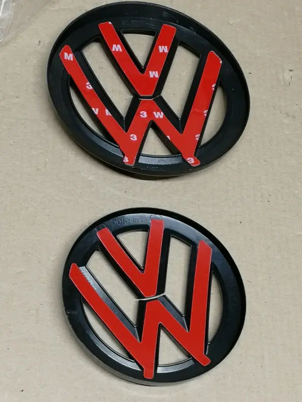 Volkswagen VW Golf MK7 Gloss Black Front & Rear Badge GRILL Boot EMBLEMS Logo Set Fit MK7 2014-2017 - High Quality 1