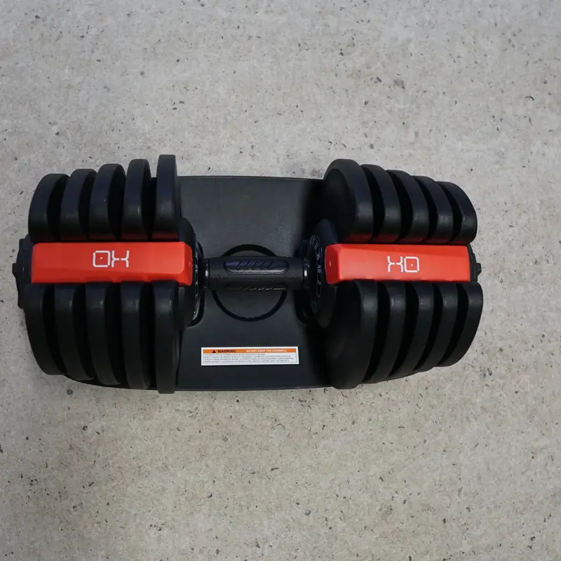 OX | Adjustable Dumbbell 40 KG | 4-90 LBS | 2-40 KG | Heavy Duty Steel Dumbbell Set 1