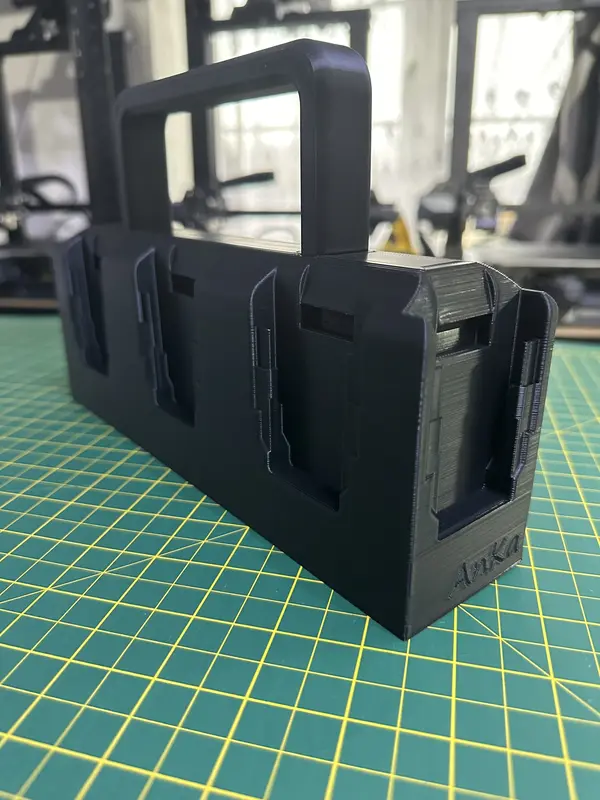 8x AnKa Battery Basket Carrier Caddy Holder for DeWALT - holds up to 8 batteries - Power Tool Accessories 6