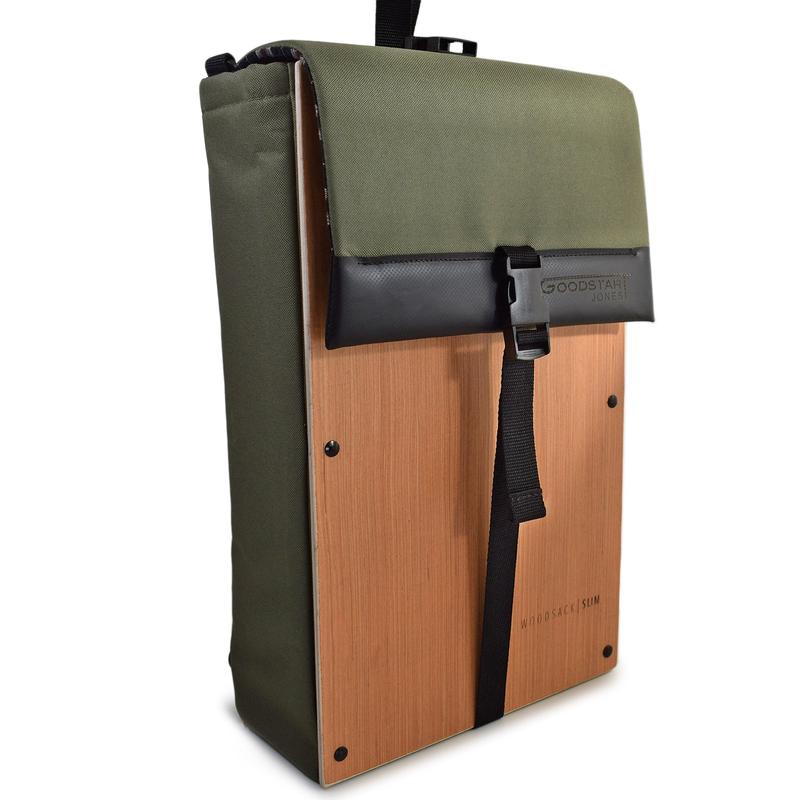 Woodsack Slim Backpack | OLIVE GREEN 3