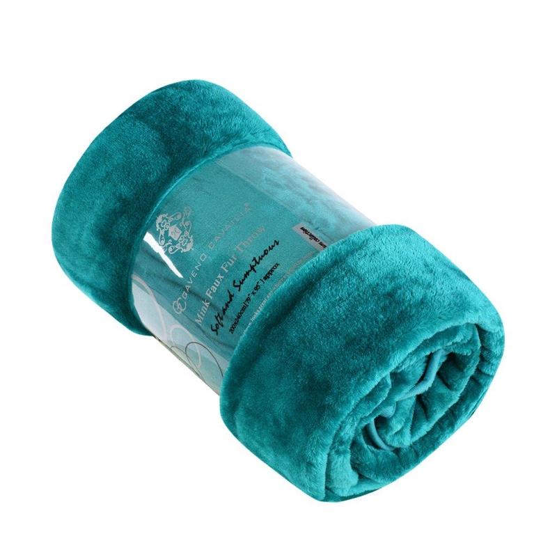 Mink Throw Warm Super Soft Plain Large Bed Blanket Sofa Double King Size For Warm Wingter Xmas Gift Sofa bed Tv lounge Cozy Nights Breathable 6