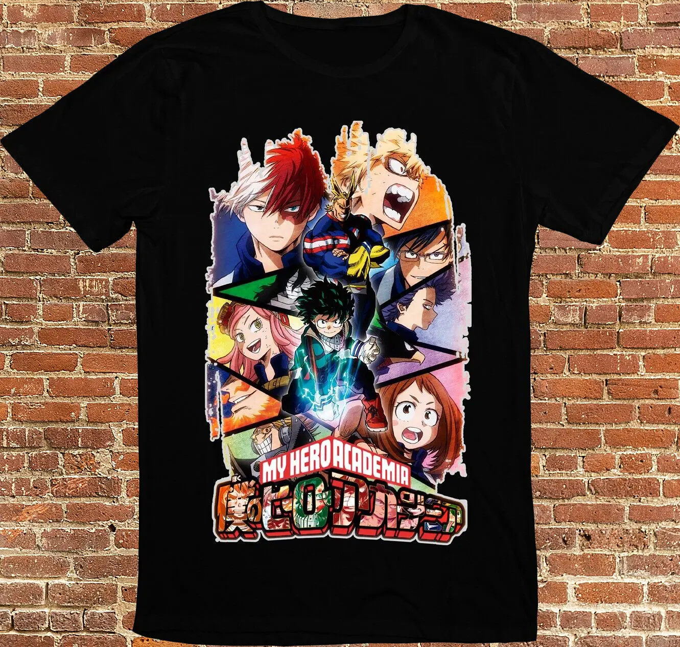 Kidsmenwomen Japanese Anime Comic My Hero Academia Izuku Tv Series T-shirt