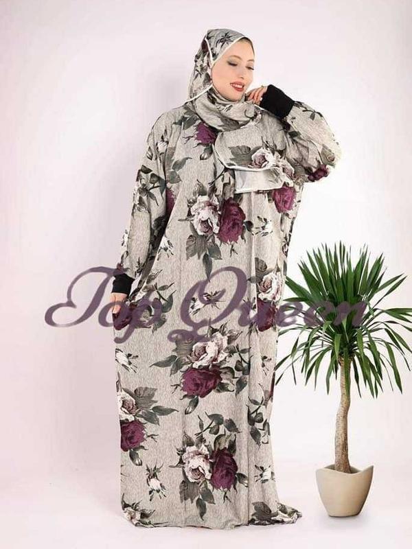 Todays look: cotton prayer dress for islamic wear. 2