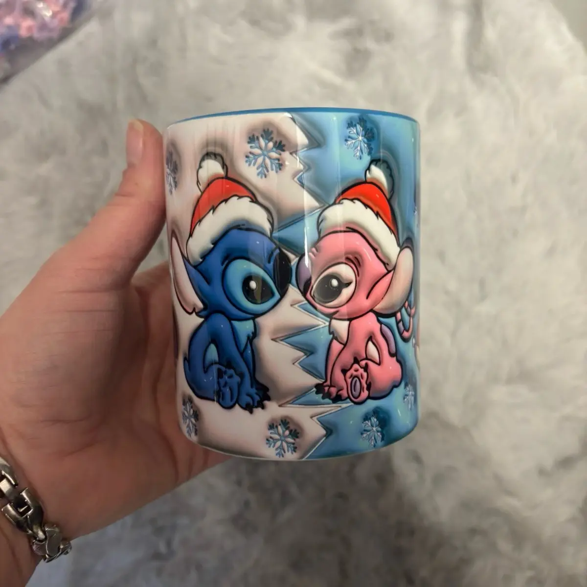 Stitchmas Christmas mug